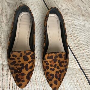 Leopard Print Women's Loafers